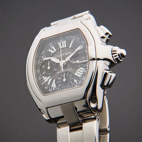 cartier signed rolex for sale|cartier roadster watch history.